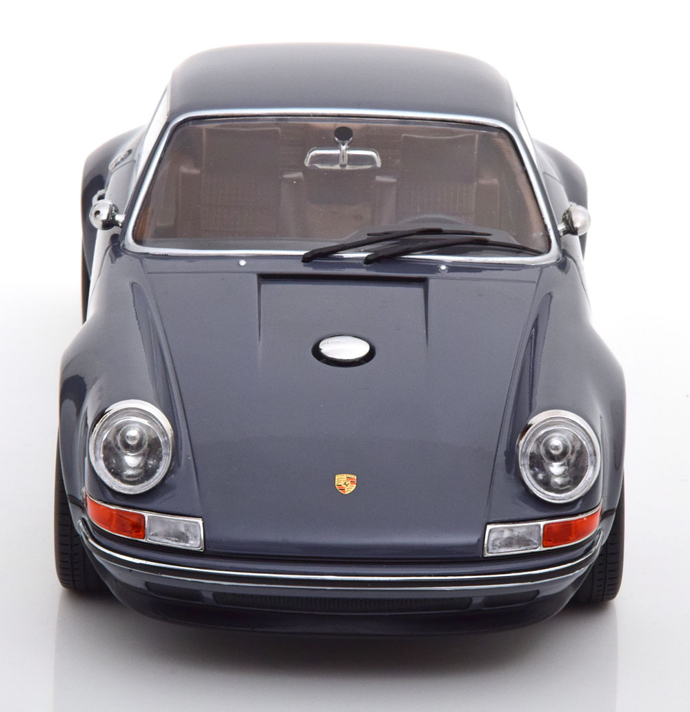 Singer Porsche 911 Coupe dunkelgrau – KK-Scale Models 1:18 Metall